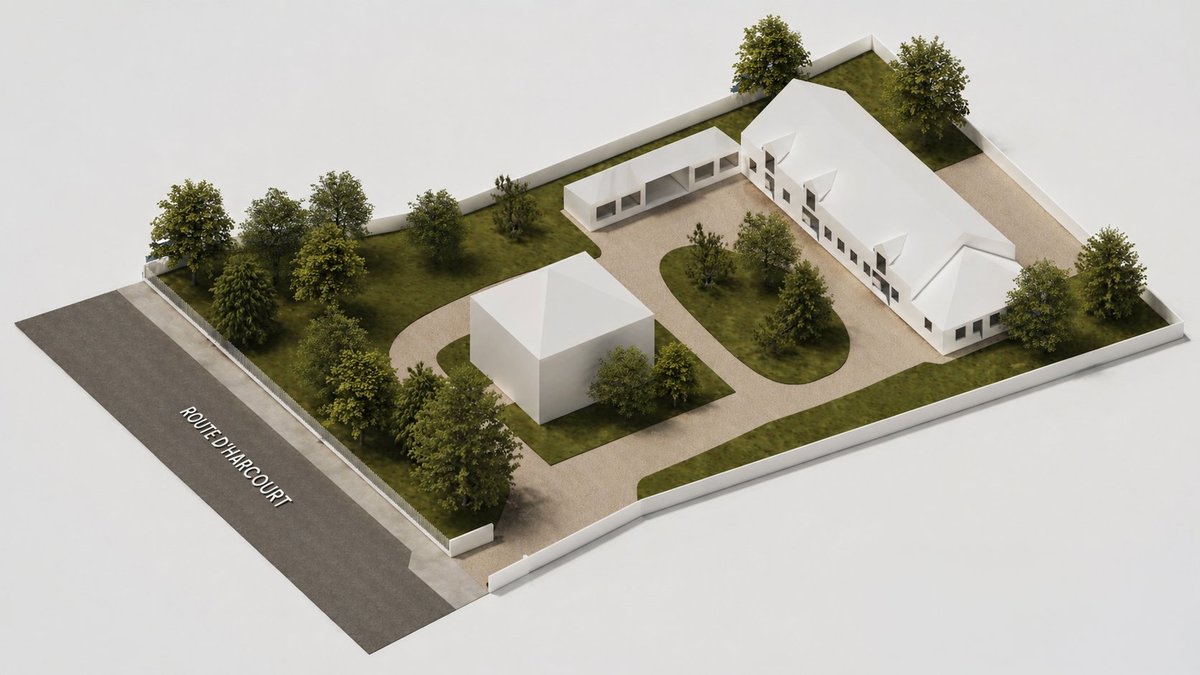 Foyer jeunes travailleurs réhabilitation longère Caen — Calvez Archi